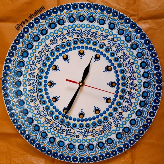 ساعت سنتی آبی