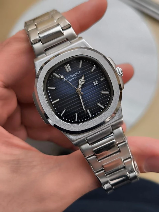 ساعت مردانه فلزی patek philippe