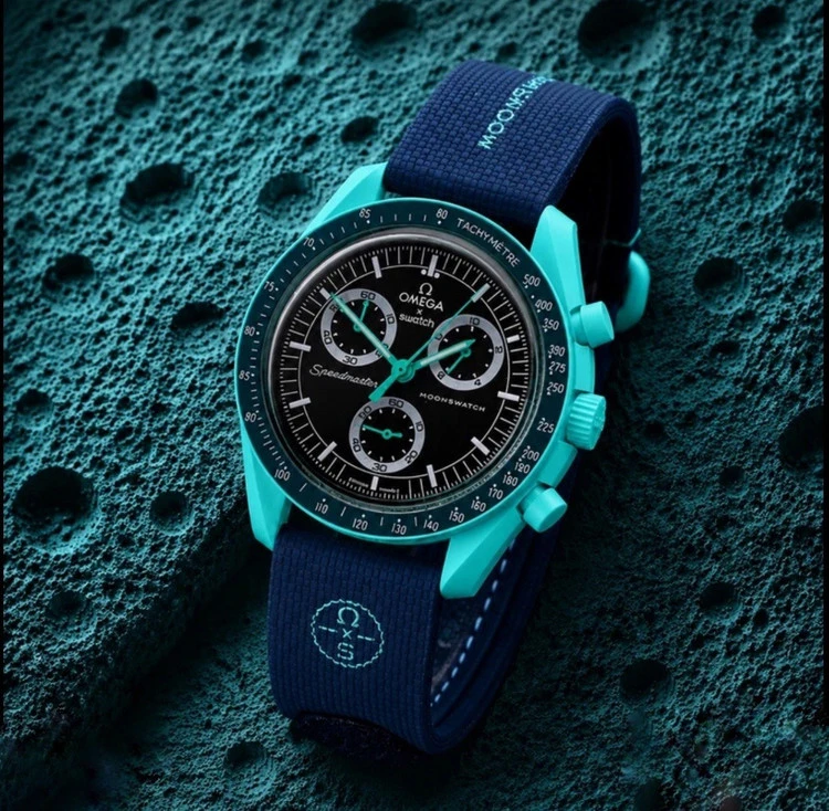 ساعت مچی Omega x Swatch مدل Earth