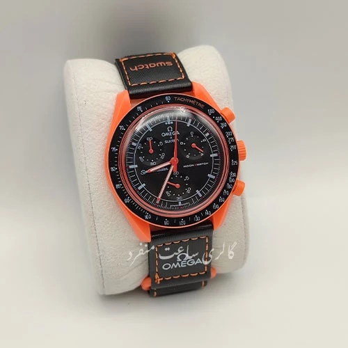 ساعت مچی امگاسواچ اسنوپی ۲۰۲۴ Omega Swatch Mission To Moon Snoopy کد ۰۰5