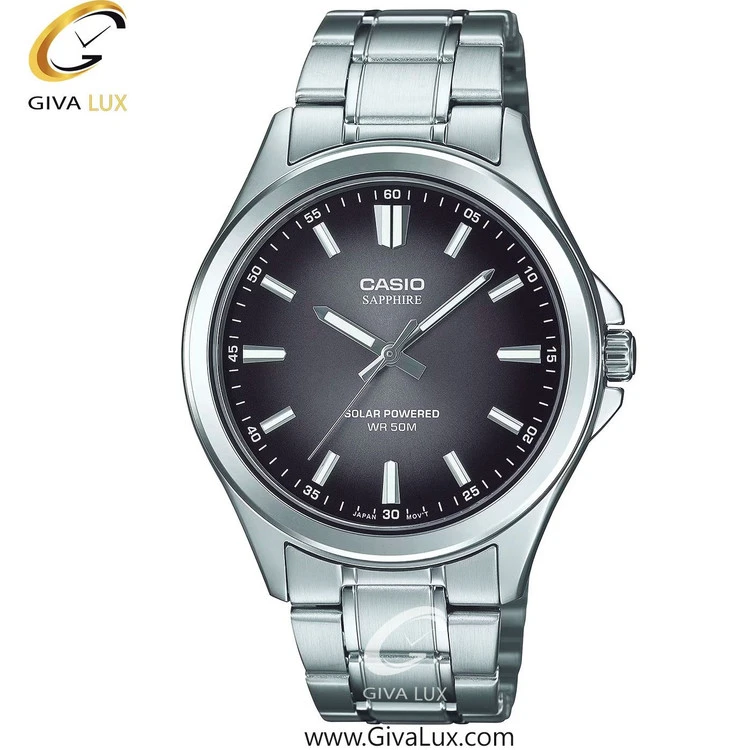 ساعت مچی اورجینال مردانه کاسیو Casio نقره ای | نقره ای| مشکی| کد رفرنس MTS-RS100D-1AVDF