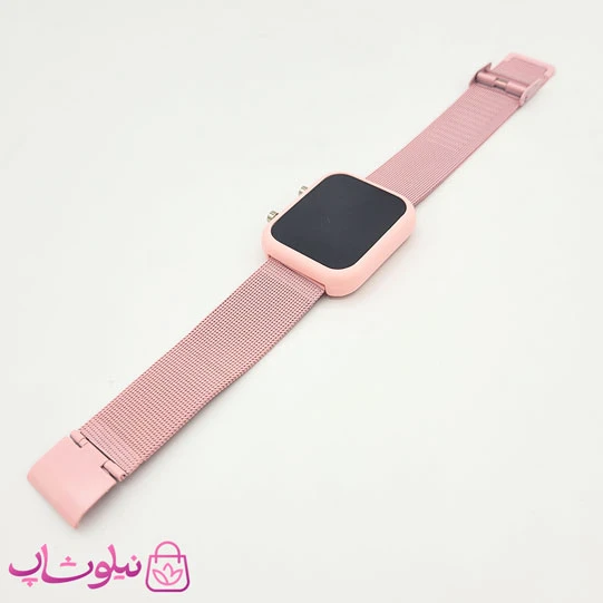 ساعت مچی دیجیتال دخترانه صورتی