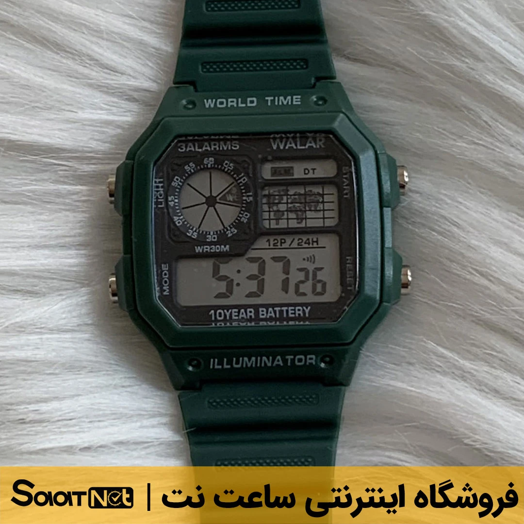 ساعت مچی دیجیتال کامپیوتری کاسیو کد 5023 – ترکیبی از کیفیت و طراحی مدرن