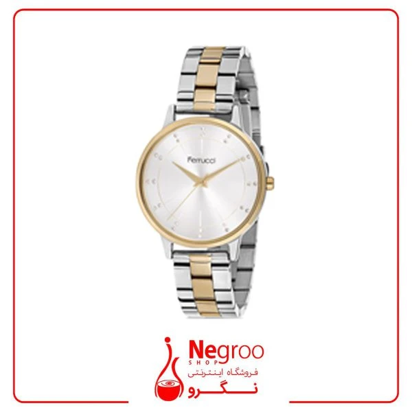 ساعت مچی زنانه فروچی FERRUCCI مدل FC11715M.05