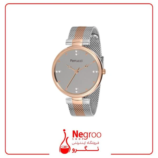ساعت مچی زنانه فروچی FERRUCCI مدل FC12604H.02