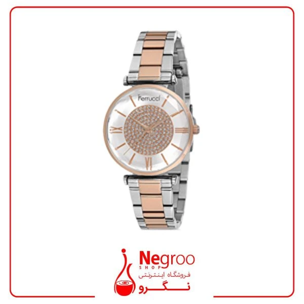 ساعت مچی زنانه فروچی FERRUCCI مدل FC12716M.05