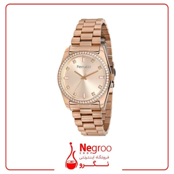ساعت مچی زنانه فروچی FERRUCCI مدل FC13024M.02