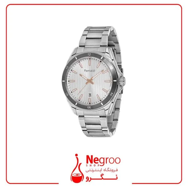 ساعت مچی زنانه فروچی FERRUCCI مدل FC13053TM.02