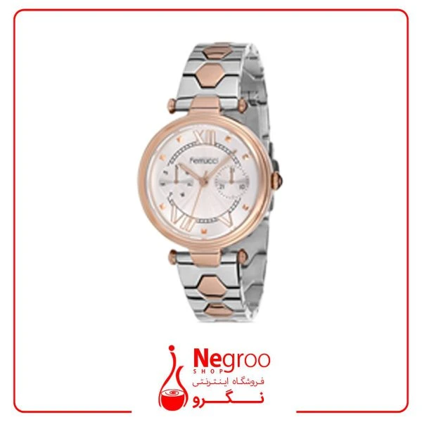 ساعت مچی زنانه فروچی FERRUCCI مدل FC13602M.04