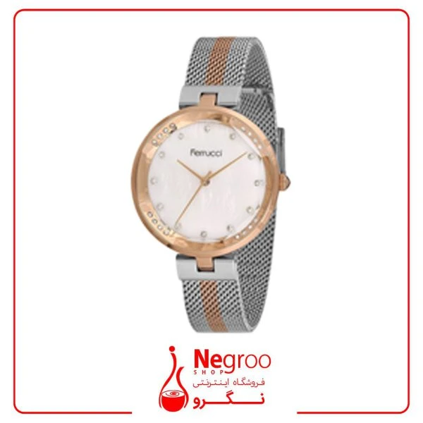 ساعت مچی زنانه فروچی FERRUCCI مدل FC13917M.04