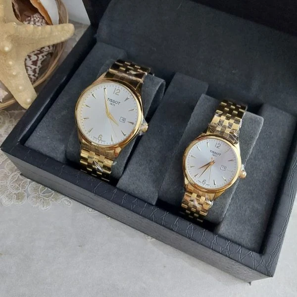ساعت مچی ست مردانه زنانه تیسوت Tissot