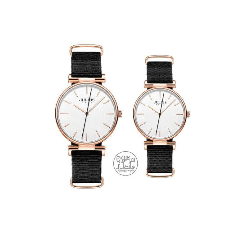 ساعت مچی عقربه ای زنانه و مردانه ست جولیوس مدل JA-1245MD_LD