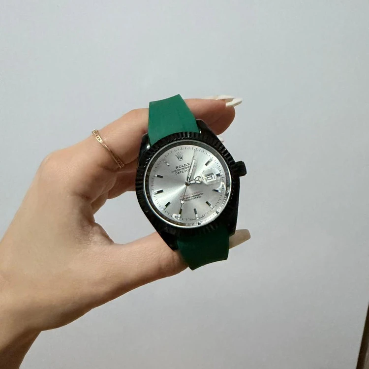 ساعت مچی مردانه رنگ ثابت و ضدآب رولکسRolex