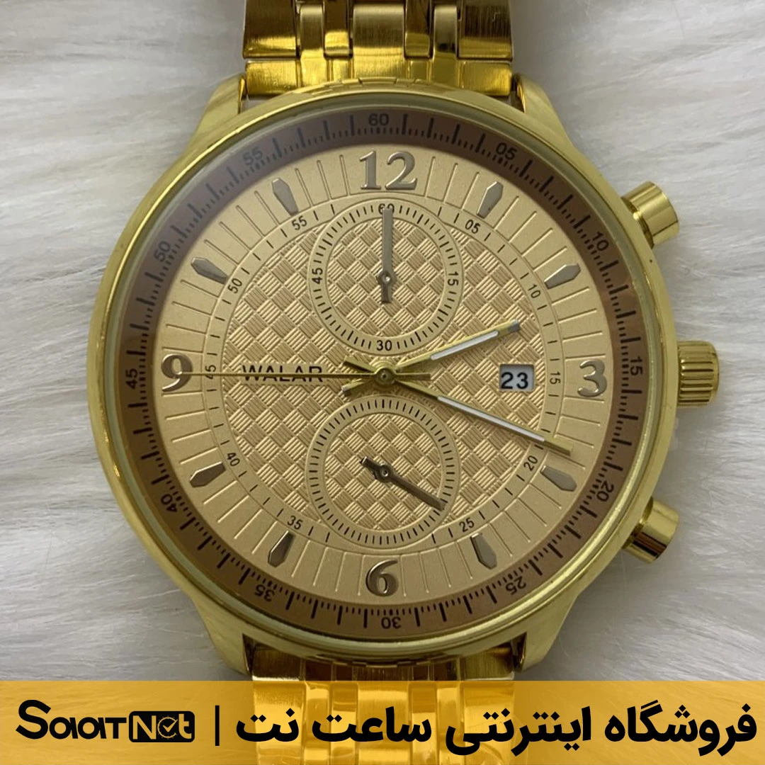 ساعت مچی مردانه عقربه‌ای والار کد ۵۰۸۴ | طراحی شیک و جذاب برای آقایان خاص‌پسند