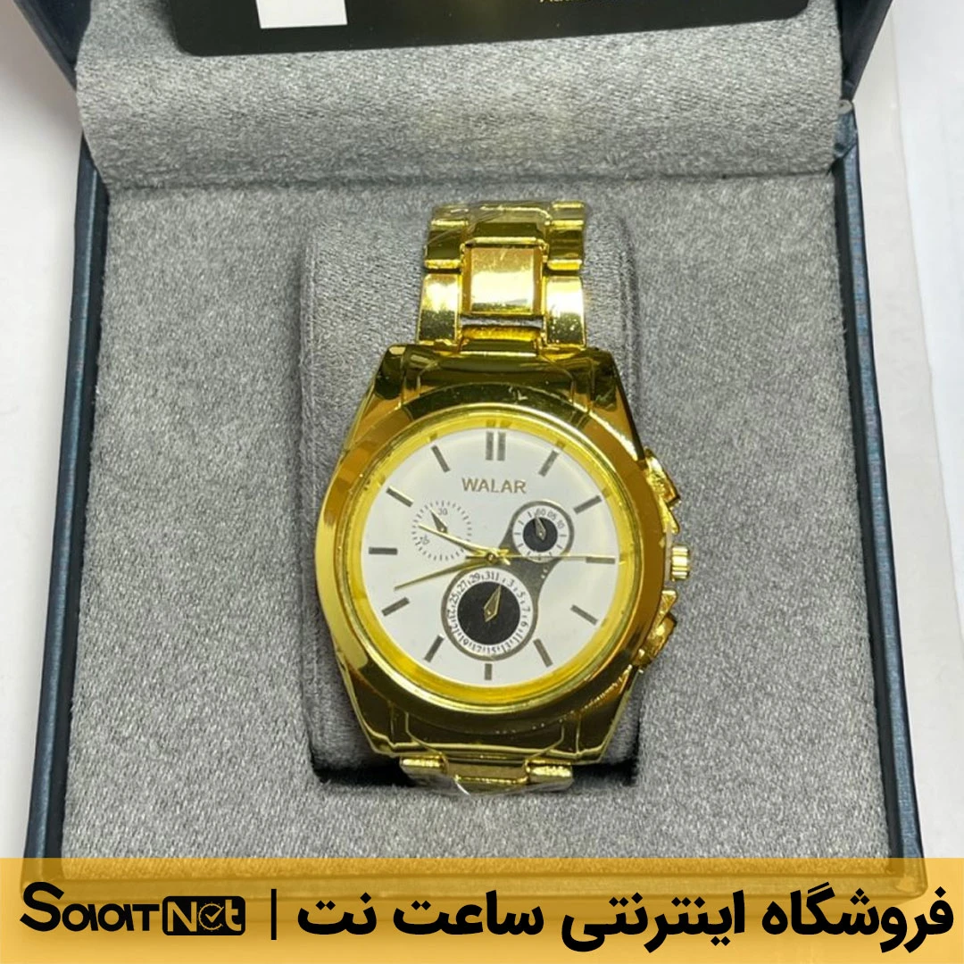ساعت مچی مردانه والار کد 3051 | شیک‌ترین ساعت مچی عقربه‌ای مردانه