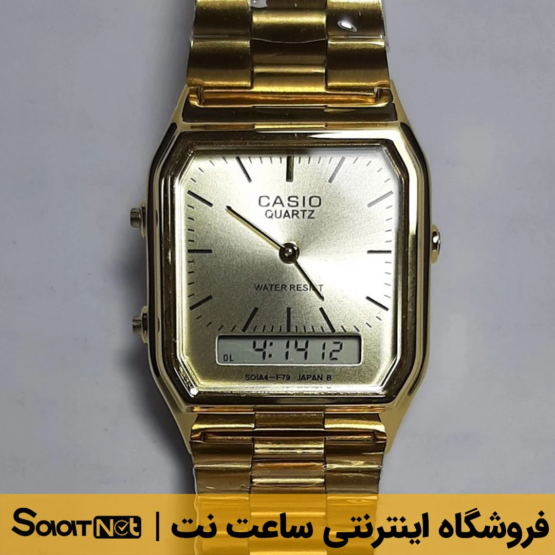 ساعت مچی مردانه کاسیو کد ۳۰۶۴ – ترکیبی از طراحی لوکس و فناوری مدرن