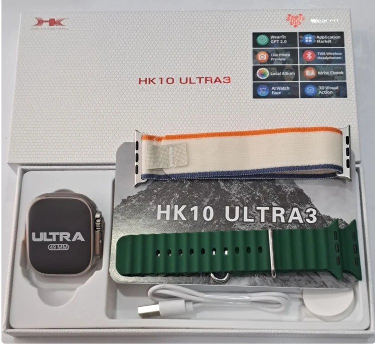 ساعت هوشمند HK10 ultra 3