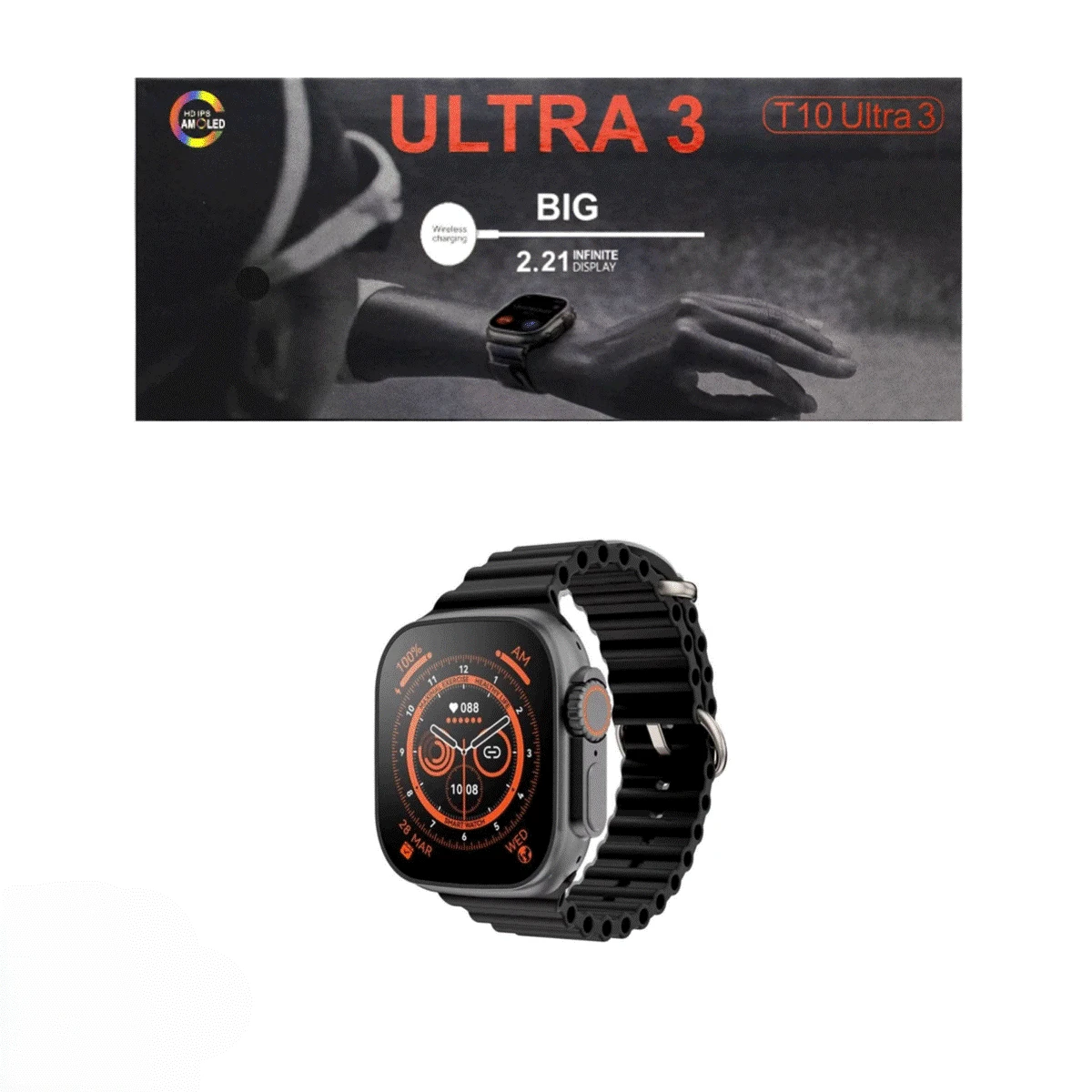 ساعت هوشمند T10 Ultra3