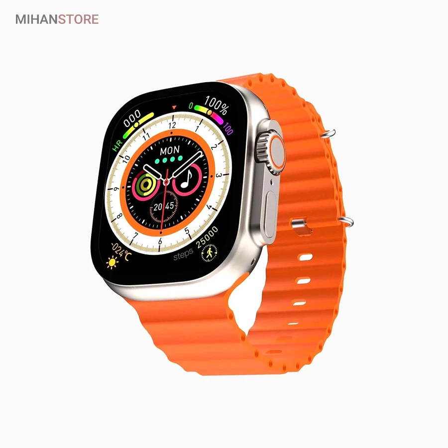 ساعت هوشمند T800 Ultra |سنجش گام‌|قلب‌|اکسیژن‌|تماس‌|ضبط صدا|موزیک‌|کنترل‌دوربین|فارسی|و… | 4 قسط راحت✅