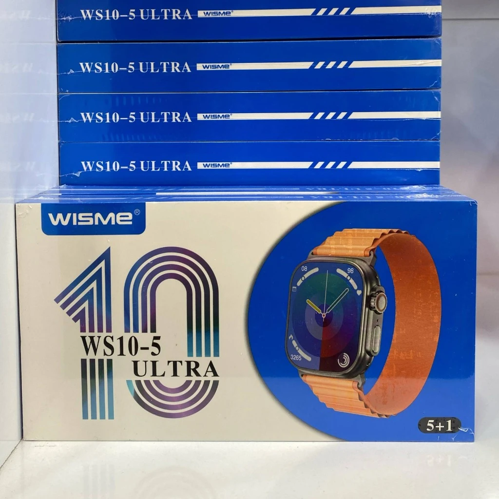ساعت هوشمند Wisme مدل WS10-5 Ultra با نمایشگر AMOLED
