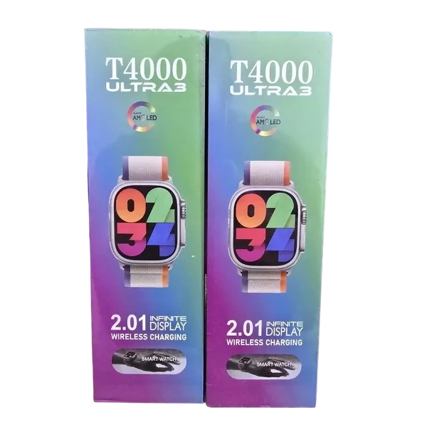 ساعت هوشمند اولترا با صفحه مربع مدل T4000 ultra3