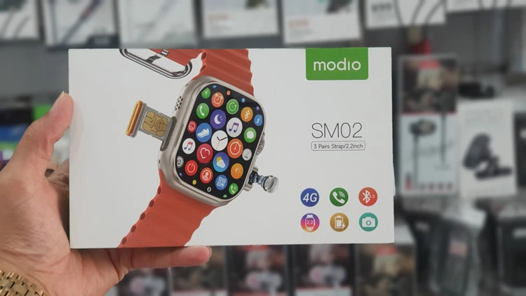 ساعت هوشمند سیم کارت خور MODIO مدل SM02