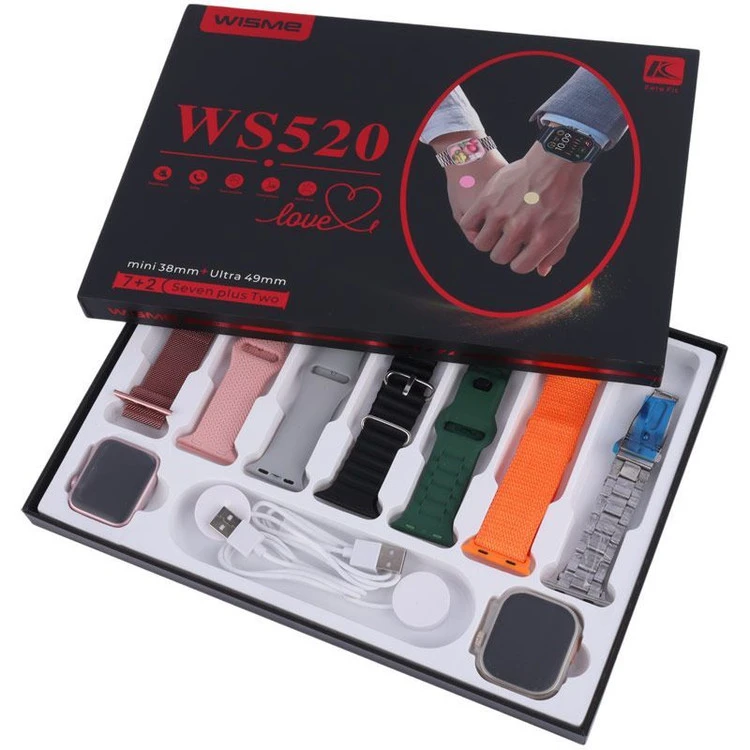 ساعت هوشمند طرح اپل واچ مدل WS520