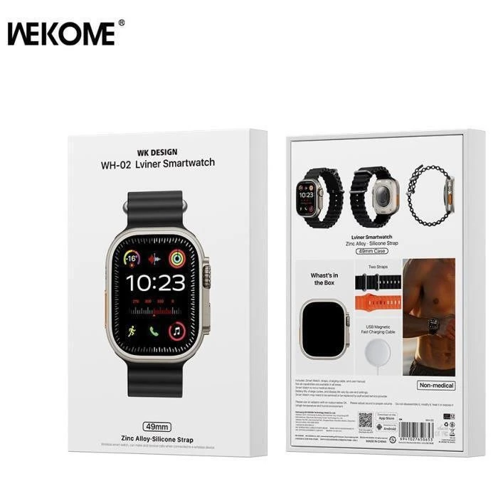 ساعت هوشمند ویکام Smartwatch Wekome 49mm WH-02