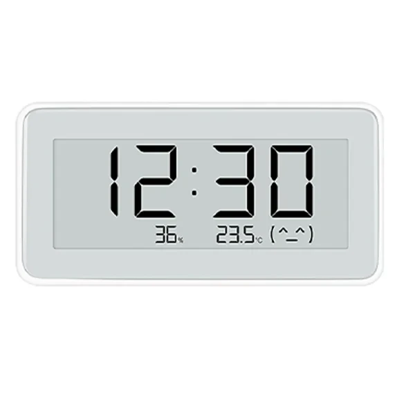 ساعت و دماسنج و رطوبت سنج بلوتوثی شیائومی مدل Xiaomi Mijia Electronic Temperature And HygroMeter PRO LYWSD02MMC