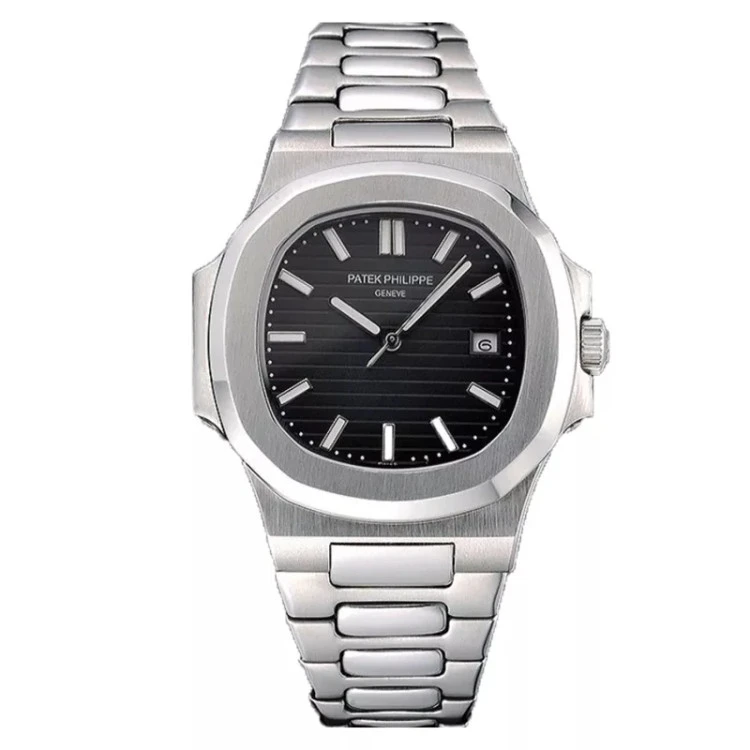 ساعت پتک فیلیپ ناتیلوس صفحه مشکی Patek Philippe NUATILOS