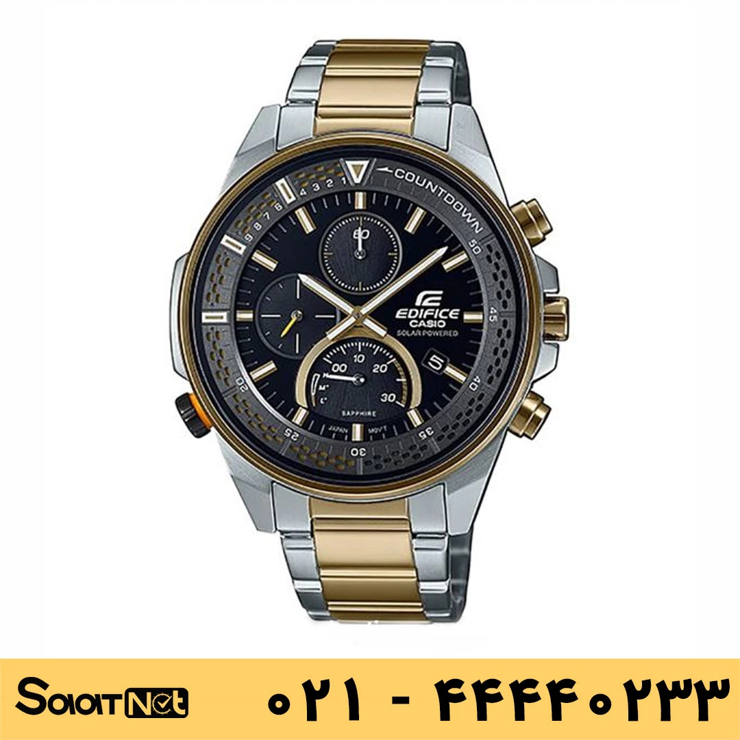 ساعت کاسیو اورجینال کد ۴۰۵۵ مدل EFS-S590SG-1AVUDF