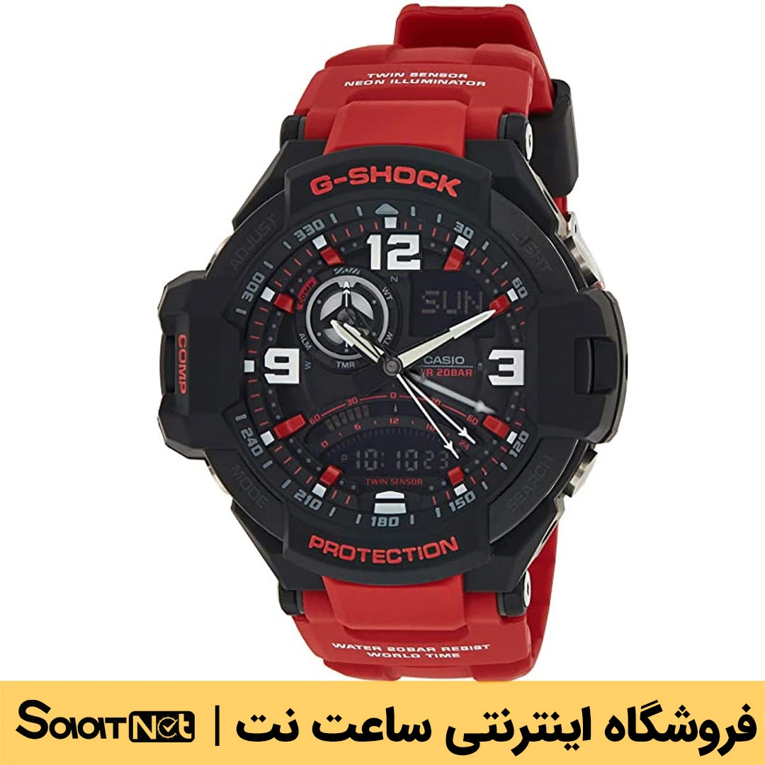 ساعت کاسیو اورجینال کد ۴۰۶۰ مدل GA-1000-4B