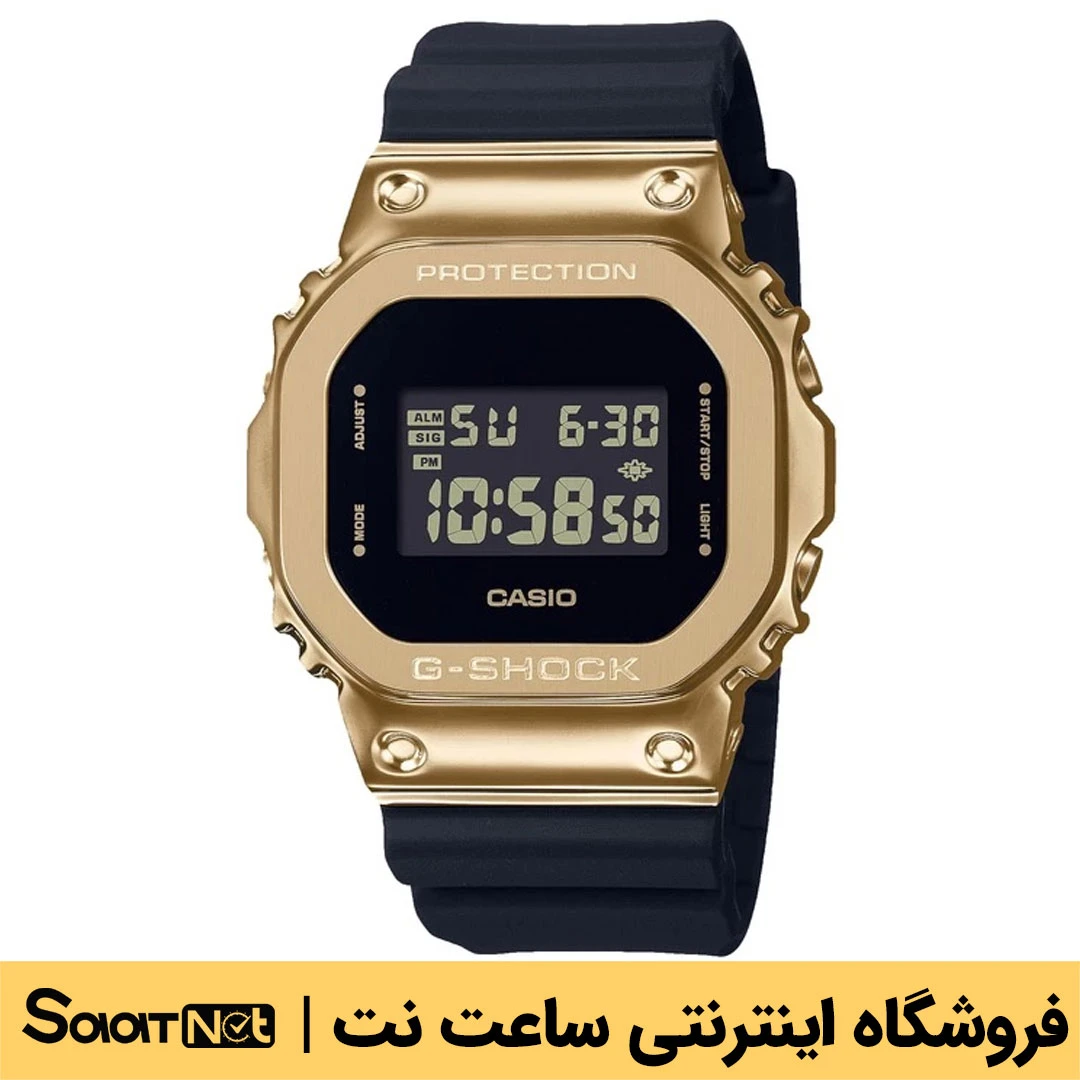 ساعت کاسیو اورجینال کد ۴۰۶۷ مدل GM-5600G-9DR