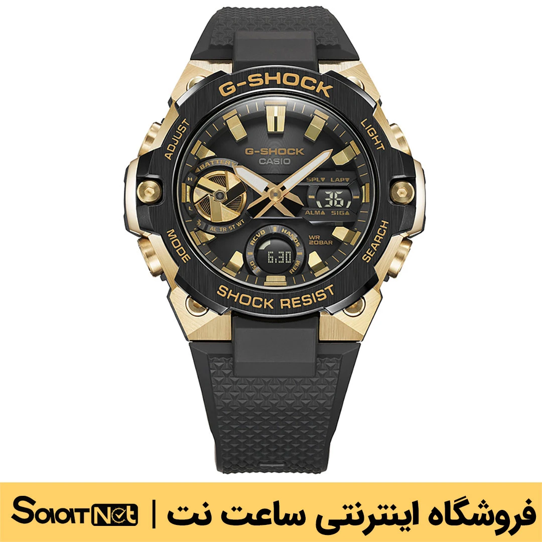 ساعت کاسیو اورجینال کد ۴۰۶۸ مدل GST-B400GB-1A9DR