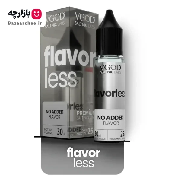 سالت بدون طعم فلاورلس ویگاد | VGOD Flavorless SaltNic