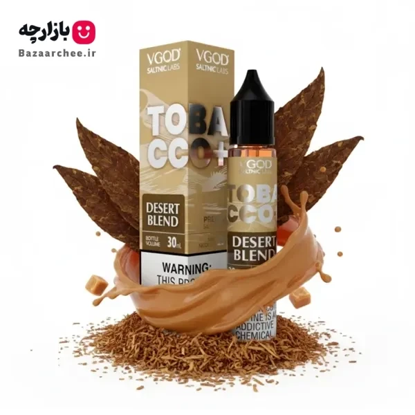 سالت توباکو پلاس دزرت بلند تنباکو خشک دسر میکس ویگاد | VGOD Tobacco Plus Desert Blend SaltNic
