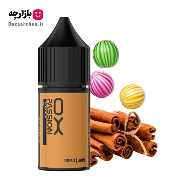 سالت نیکوتین آدامس دارچین اکسوا | OXVA Passion Cinnamon BBG Salt