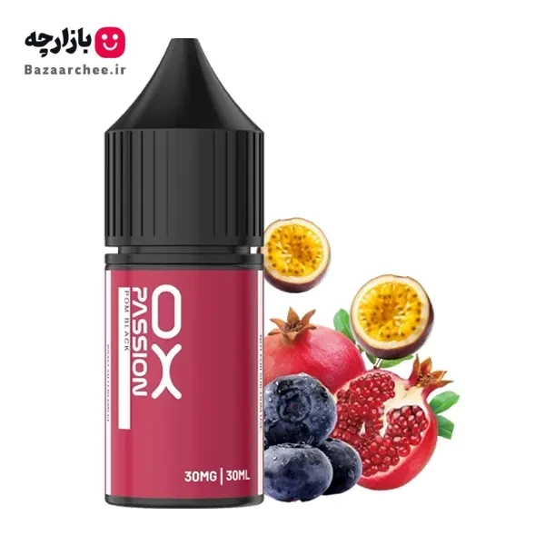 سالت نیکوتین انار بلوبری اکسوا | OXVA Passion Pom Black Salt