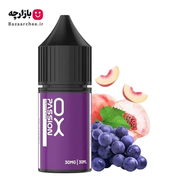سالت نیکوتین انگور هلو اکسوا | OXVA Passion Grape Peach Salt