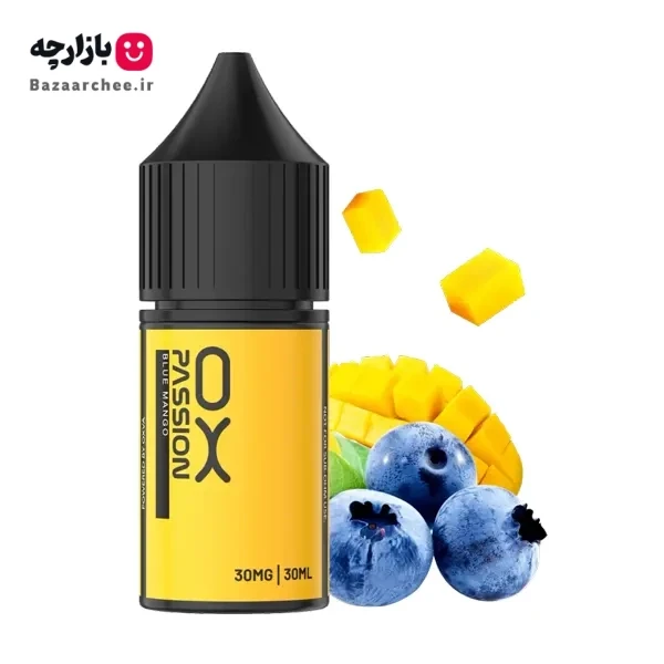 سالت نیکوتین بلوبری انبه اکسوا | OXVA Passion Blue Mango Salt
