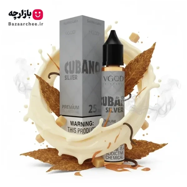 سالت نیکوتین تنباکو عسل کوبانو سیلور ویگاد | VGOD Cubano Silver SaltNic