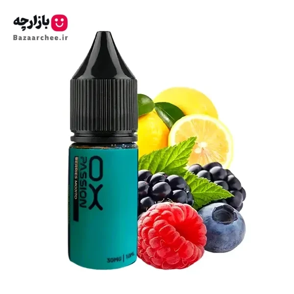 سالت نیکوتین میکس بری موهیتو اکسوا (10 میل) | OXVA Passion Berries Mojito Salt