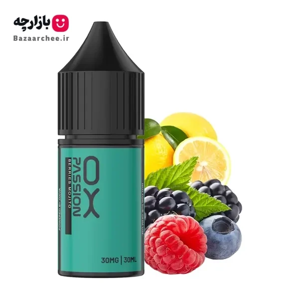 سالت نیکوتین میکس بری موهیتو اکسوا | OXVA Passion Berries Mojito Salt