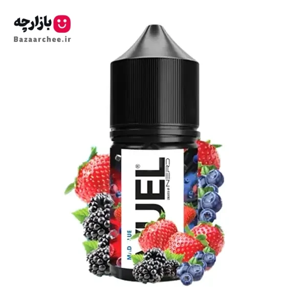 سالت نیکوتین میکس توت فرنگی تمشک بلوبری ویول | VUEL MAD BLUE Salt