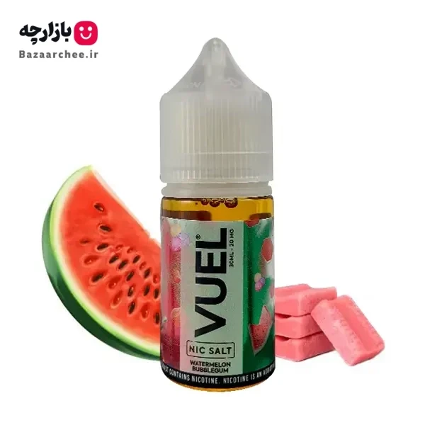 سالت نیکوتین هندوانه آدامس بادکنکی ویول | VUEL WATERMELON BUBBLEGUM Salt