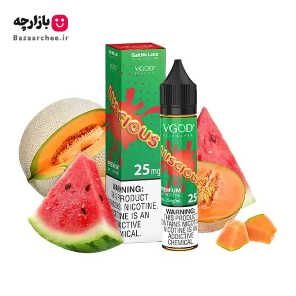 سالت نیکوتین هندوانه لذیذ پاستیل ویگاد | VGOD Luscious SaltNic‏