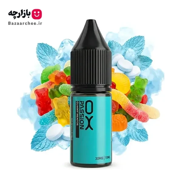 سالت نیکوتین پاستیل نعناع اکسوا (10 میل) | OXVA Gummy Mentos Salt
