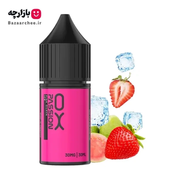 سالت نیکوتین پینک توت فرنگی گواوا یخ اکسوا | OXVA Passion PINK GUAVA ICE Salt