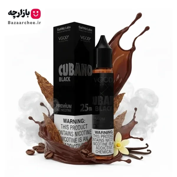 سالت نیکوتین کوبانو بلک تنباکو وانیل ویگاد | Vgod Cubano Black Saltnic