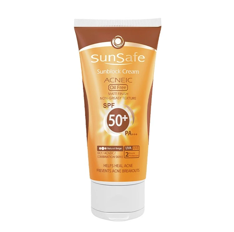 سان سیف، کرم ضد آفتاب فاقد چربی +SPF50 بی رنگ